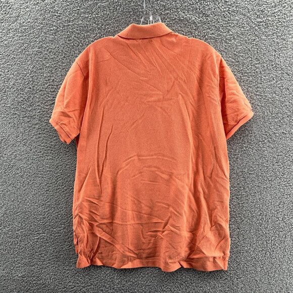 Polo Ralph Lauren Shirt Mens XL Short Sleeve Peach Custom Fit - Picture 2 of 8